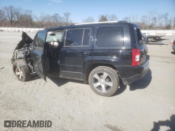 2017 Jeep Patriot High Altitude with VIN 1C4NJPFA2HD118051, listed as a Copart auction lot 47523885 with 95,412 mi miles and Salvage title. Bid and sale history available at DreamBid. Image 2.