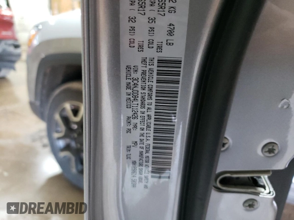 2020 Jeep Compass Trailhawk with VIN 3C4NJDDB4LT112426, listed as a Copart auction lot 56547345 with 40,827 mi miles and Salvage title. Bid and sale history available at DreamBid. Image 13.