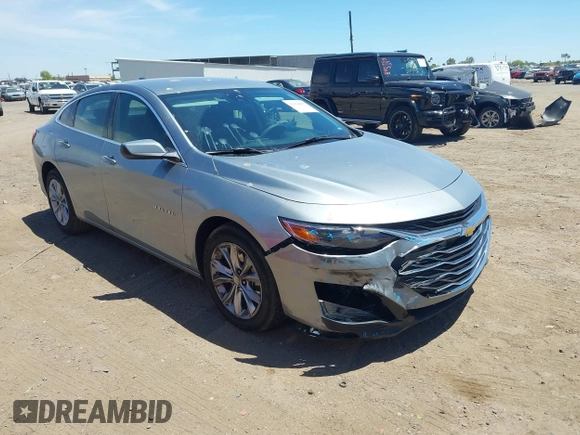 2025 Chevrolet Malibu LT with VIN 1G1ZD5ST3SF144778, listed as a IAAI auction lot 42164805 with 7,628 mi miles and . Bid and sale history available at DreamBid. Image 1.