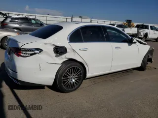 2024 Mercedes-Benz C 300 z VIN W1KAF4GB9RR200794, wystawiony jako Copart lot #55734035 z przebiegiem 15 759 mil mil oraz Szkoda całkowita • Salvage title. Historia ofert i sprzedaży dostępna na DreamBid. Obrazek 3.