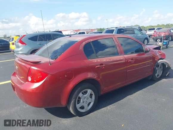 2008 Chevrolet Cobalt LT z VIN 1G1AL58FX87234224, wystawiony jako IAAI lot #42199738 z przebiegiem 135 441 mil mil oraz . Historia ofert i sprzedaży dostępna na DreamBid. Obrazek 4.