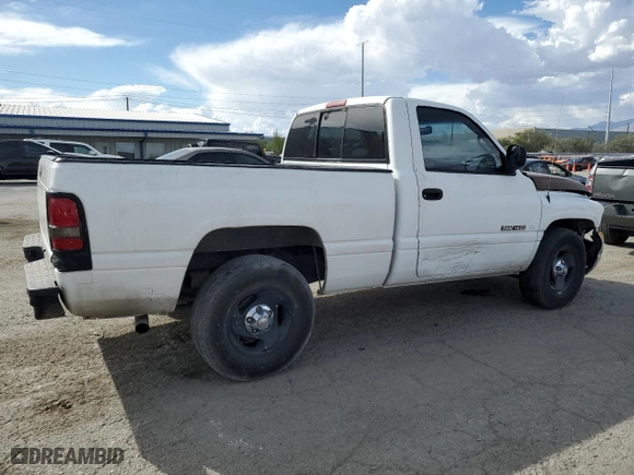 1998 Dodge Ram 1500 with VIN 1B7HC16XXWS506887, listed as a Copart auction lot 72804034 with 202,901 mi miles and Salvage Title. Bid and sale history available at carsss.com. Image 3.