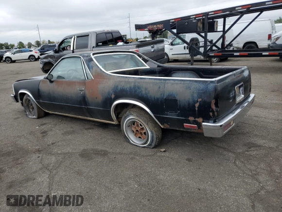 1980 Chevrolet El Camino z VIN 1W80HAK416341, wystawiony jako Copart lot #66942874 z przebiegiem 89 240 mil mil oraz Czysty tytuł • Clean title. Historia ofert i sprzedaży dostępna na DreamBid. Obrazek 2.