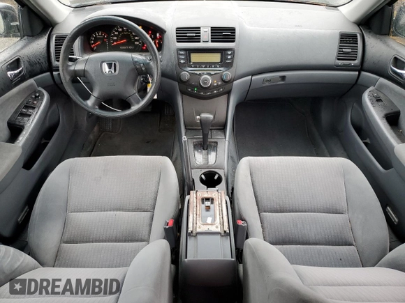 2005 Honda Accord LX with VIN 1HGCM56445A122954, listed as a Copart auction lot 73354334 with 109,368 mi miles and Salvage title. Bid and sale history available at DreamBid. Image 8.
