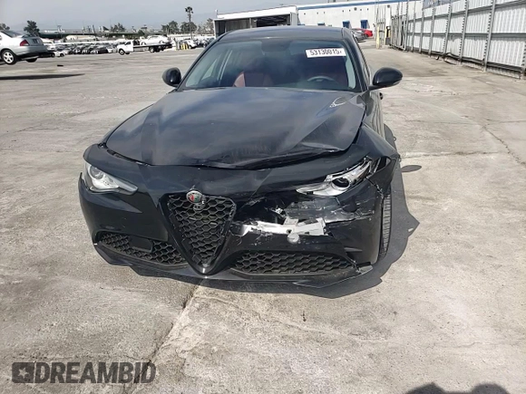 2019 Alfa Romeo Giulia z VIN ZARFAMAN9K7621522, wystawiony jako Copart lot #53130015 z przebiegiem 50 843 mil mil oraz Szkoda całkowita • Salvage title. Historia ofert i sprzedaży dostępna na DreamBid. Obrazek 11.