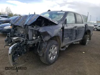 2020 Ram 2500 Big Horn with VIN 3C6UR5DJ8LG225104, listed as a Copart auction lot 55827295 with 87,604 mi miles and Salvage title. Bid and sale history available at DreamBid. Image 1.