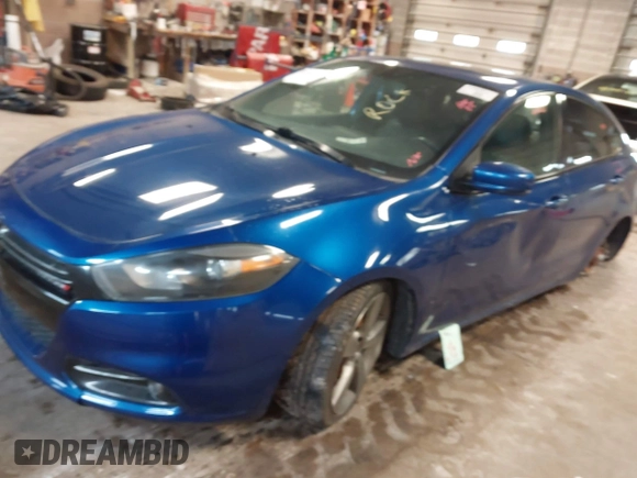 2014 Dodge Dart GT with VIN 1C3CDFEB1ED683314, listed as a IAAI auction lot 39988001 with 210,149 mi miles and . Bid and sale history available at DreamBid. Image 2.