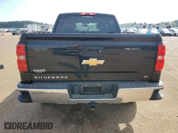 2017 Chevrolet Silverado 1500 LT with VIN 3GCPCREC2HG452245, listed as a Copart auction lot 50136295 with 40,037 mi miles and Salvage Title. Bid and sale history available at DreamBid. Image 6.