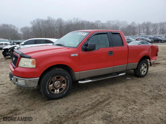 2004 Ford F-150 XL with VIN 1FTPX12504NA78294, listed as a Copart auction lot 44029535 with 292,547 mi miles and Salvage Title. Bid and sale history available at carsss.com. Image 1.