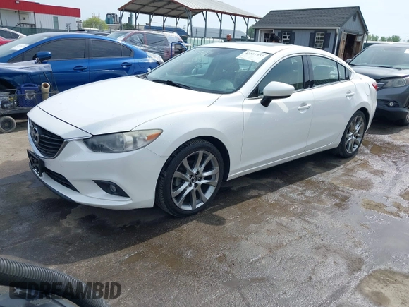 2014 Mazda 6 i Grand Touring with VIN JM1GJ1W5XE1107644, listed as a IAAI auction lot 42107937 with 78,998 mi miles. Bid and sale history available at carsss.com. Image 19.