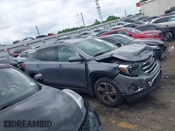 2020 GMC Terrain SLT z VIN 3GKALPEV1LL248133, wystawiony jako IAAI lot #42139745 z przebiegiem 119 301 mil mil oraz . Historia ofert i sprzedaży dostępna na DreamBid. Obrazek 13.