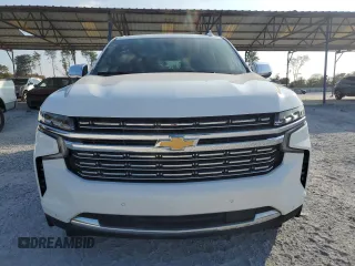 2022 Chevrolet Suburban Premier with VIN 1GNSCFKD2NR180661, listed as a Copart auction lot 74840484 with 55,972 mi miles and Salvage title. Bid and sale history available at DreamBid. Image 5.