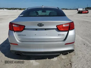 2014 Kia Optima EX with VIN 5XXGN4A77EG302278, listed as a Copart auction lot 46135025 with 218,869 mi miles and Salvage Title. Bid and sale history available at carsss.com. Image 6.