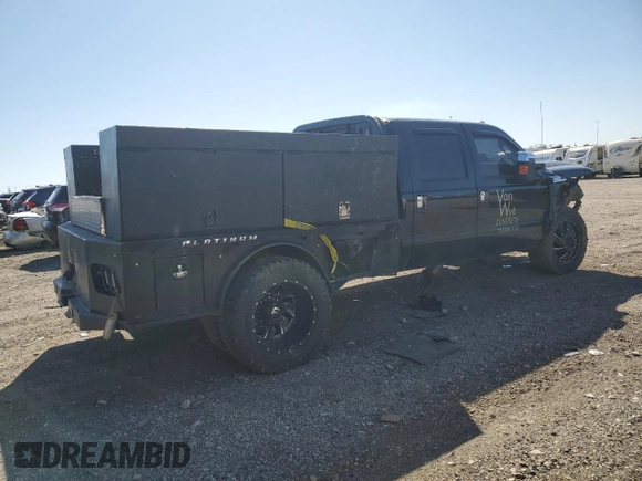 2013 Ford F-350 XL with VIN 1FT8W3DT3DEB23484, listed as a Copart auction lot 52774835 with 276,138 mi miles and Salvage title. Bid and sale history available at DreamBid. Image 3.