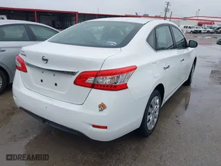 2015 Nissan Sentra S with VIN 3N1AB7AP7FY239291, listed as a IAAI auction lot 41457087 with 120,110 mi miles. Bid and sale history available at carsss.com. Image 4.