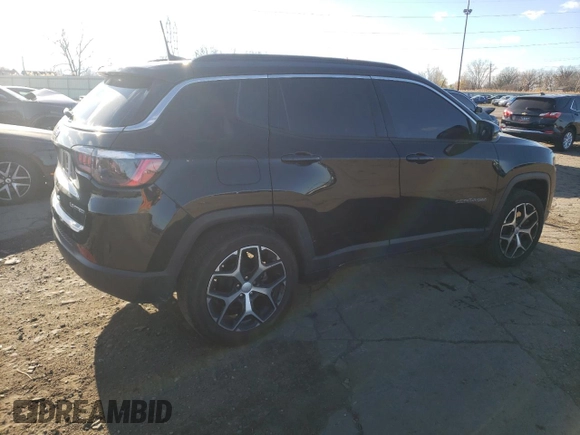 2024 Jeep Compass Limited with VIN 3C4NJDCN1RT149437, listed as a Copart auction lot 79934484 with 8,775 mi miles and Salvage Title. Bid and sale history available at carsss.com. Image 3.
