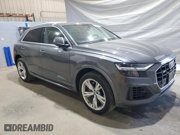 2019 Audi Q8 Premium Plus z VIN WA1BVAF13KD029790, wystawiony jako Copart lot #65627535 z przebiegiem 101 460 mil mil oraz Czysty tytuł • Clean title. Historia ofert i sprzedaży dostępna na DreamBid. Obrazek 4.