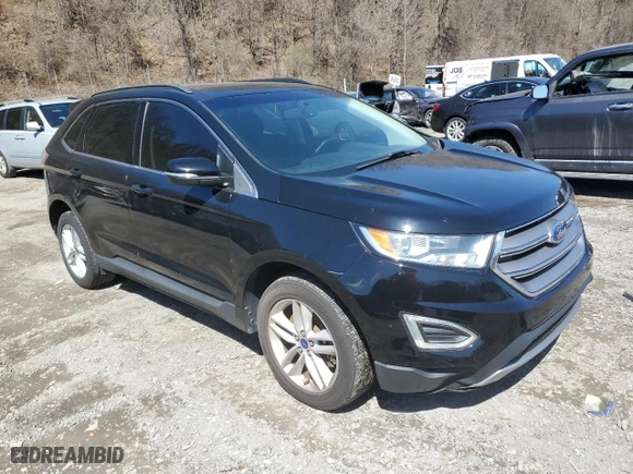 2017 Ford Edge SEL with VIN 2FMPK4J97HBC58177, listed as a Copart auction lot 51791545 with 91,119 mi miles and Clean Title. Bid and sale history available at carsss.com. Image 4.
