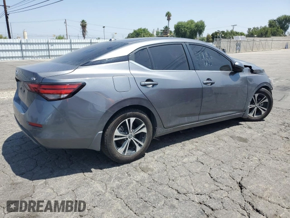 2023 Nissan Sentra SV z VIN 3N1AB8CV7PY269992, wystawiony jako Copart lot #58228865 z przebiegiem 48 303 mil mil oraz Czysty tytuł • Clean title. Historia ofert i sprzedaży dostępna na DreamBid. Obrazek 3.