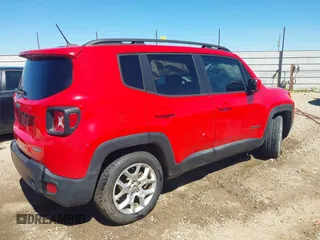 2016 Jeep Renegade Latitude with VIN ZACCJABT7GPD60460, listed as a IAAI auction lot 41805348 with 129,646 mi miles and . Bid and sale history available at carsss.com. Image 4.