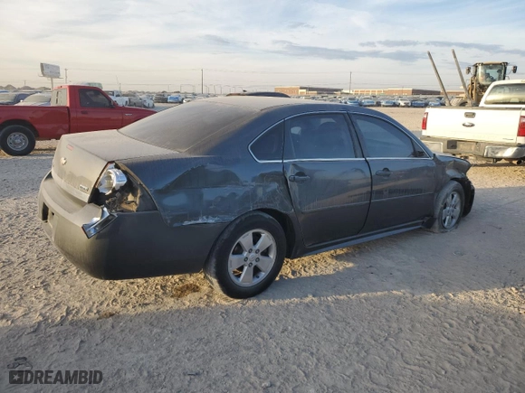 2011 Chevrolet Impala LT Fleet with VIN 2G1WG5EK2B1264415, listed as a Copart auction lot 42714625 with 150,172 mi miles and Salvage Title. Bid and sale history available at carsss.com. Image 3.