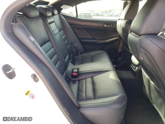 2016 Lexus IS 350 with VIN JTHBE1D22G5026462, listed as a Copart auction lot 47656645 with 195,427 mi miles and Salvage Title. Bid and sale history available at carsss.com. Image 10.
