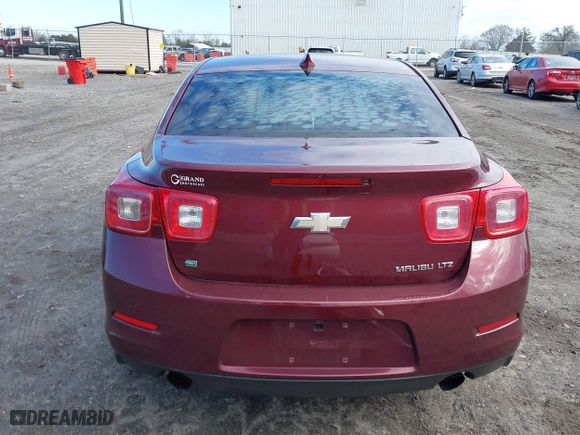 2015 Chevrolet Malibu LTZ with VIN 1G11F5SL7FF161578, listed as a IAAI auction lot 41291577 with 159,174 mi miles. Bid and sale history available at carsss.com. Image 17.