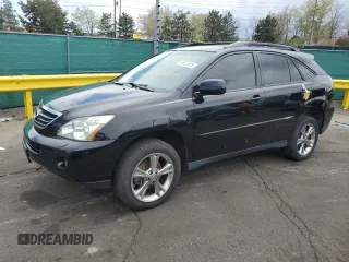 2007 Lexus RX 400h z VIN JTJGW31U372002076, wystawiony jako Copart lot #54977055 z przebiegiem 160 000 mil mil oraz Tytuł czysty. Historia ofert i sprzedaży dostępna na DreamBid. Obrazek 1.