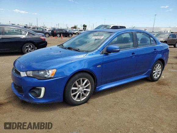 2016 Mitsubishi Lancer ES with VIN JA32U2FU1GU001453, listed as a Copart auction lot 61514234 with 139,540 mi miles and Clean Title. Bid and sale history available at carsss.com. Image 1.