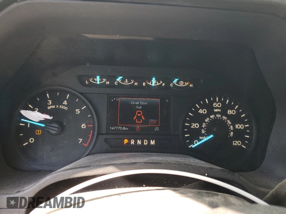 2018 Ford F-150 XL with VIN 1FTMF1C52JKC44459, listed as a Copart auction lot 41479995 with 147,770 mi miles and Salvage title. Bid and sale history available at DreamBid. Image 9.