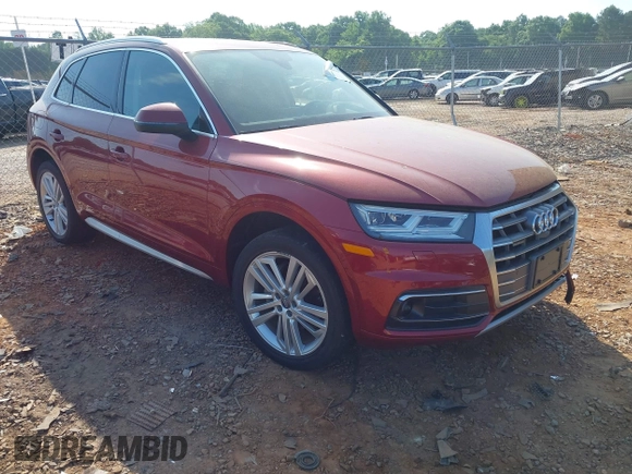 2018 Audi Q5 Prestige z VIN WA1CNAFYXJ2122320, wystawiony jako IAAI lot #42119050 z przebiegiem 43 512 mil mil oraz . Historia ofert i sprzedaży dostępna na DreamBid. Obrazek 1.