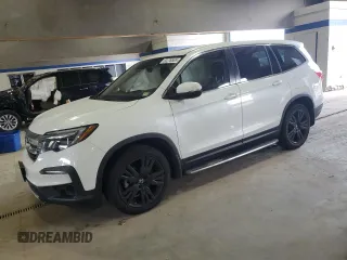 2022 Honda Pilot EX-L with VIN 5FNYF5H57NB002142, listed as a Copart auction lot 60278665 with 38,161 mi miles and Salvage title. Bid and sale history available at DreamBid. Image 1.