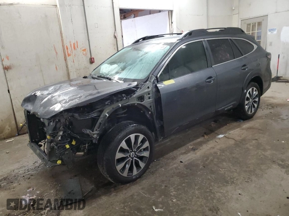 2024 Subaru Outback Limited XT with VIN 4S4BTGND9R3179022, listed as a Copart auction lot 86717244 with 6,345 mi miles and Salvage Title. Bid and sale history available at carsss.com. Image 1.