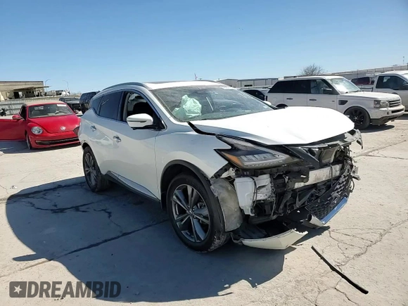 2020 Nissan Murano Platinum с VIN 5N1AZ2DJ3LN116837, выставлен на аукционе Copart как лот 46962105 с пробегом 70 097 миль миль и Списание • Salvage title. История ставок и продаж доступна на DreamBid. Изображение 12.