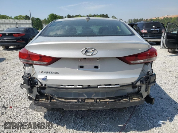 2018 Hyundai Elantra SEL with VIN 5NPD84LF6JH341487, listed as a Copart auction lot 53723025 with 147,101 mi miles and Clean Title. Bid and sale history available at DreamBid. Image 6.