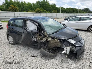 2016 Nissan Note S with VIN 3N1CE2CP5GL393576, listed as a Copart auction lot 61638175 with Not provided miles and Salvage title. Bid and sale history available at DreamBid. Image 4.
