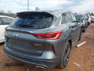 2020 Infiniti QX50 Luxe with VIN 3PCAJ5M18LF108423, listed as a IAAI auction lot 41270722 with 102,360 mi miles and . Bid and sale history available at DreamBid. Image 4.