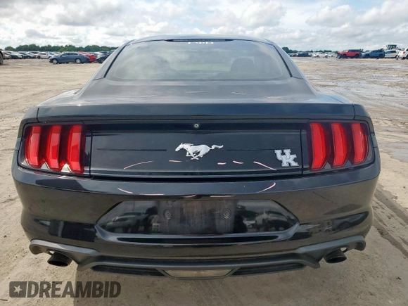 2018 Ford Mustang EcoBoost with VIN 1FA6P8TH2J5159618, listed as a Copart auction lot 60299355 with 74,616 mi miles and Salvage title. Bid and sale history available at DreamBid. Image 6.