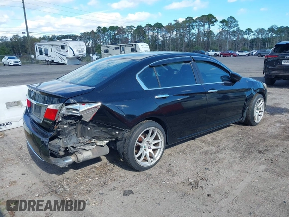2015 Honda Accord Sport with VIN 1HGCR2F56FA087439, listed as a IAAI auction lot 40940527 with 295,777 mi miles and . Bid and sale history available at DreamBid. Image 4.