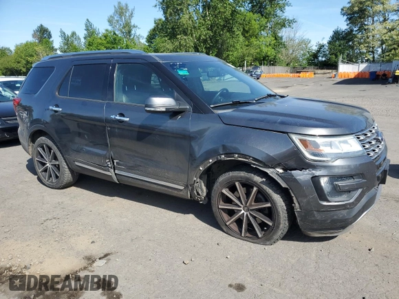 2016 Ford Explorer Limited z VIN 1FM5K8F86GGA98315, wystawiony jako Copart lot #56572935 z przebiegiem 111 747 mil mil oraz Szkoda całkowita • Salvage title. Historia ofert i sprzedaży dostępna na DreamBid. Obrazek 4.