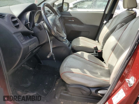 2012 Mazda 5 Grand Touring with VIN JM1CW2DL8C0138627, listed as a Copart auction lot 53463295 with 164,359 mi miles and Salvage title. Bid and sale history available at DreamBid. Image 7.