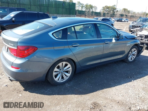 2013 BMW 5 Series 535i Gran Turismo xDrive with VIN WBASP2C55DC339507, listed as a IAAI auction lot 41824541 with 94,801 mi miles and . Bid and sale history available at DreamBid. Image 4.