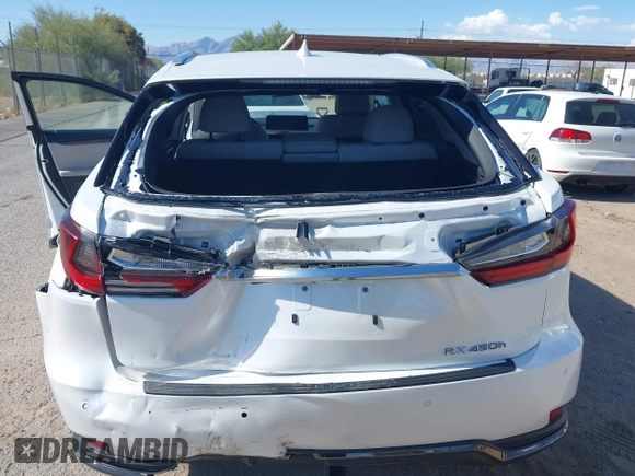 2022 Lexus RX 450h с VIN 2T2HGMDA5NC088416, выставлен на аукционе IAAI как лот 42587808 с пробегом 34 723 миль миль и . История ставок и продаж доступна на DreamBid. Изображение 6.