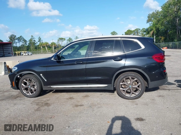 2021 BMW X3 sDrive30i z VIN 5UXTY3C02M9G80084, wystawiony jako IAAI lot #42077773 z przebiegiem 36 239 mil mil oraz . Historia ofert i sprzedaży dostępna na DreamBid. Obrazek 14.