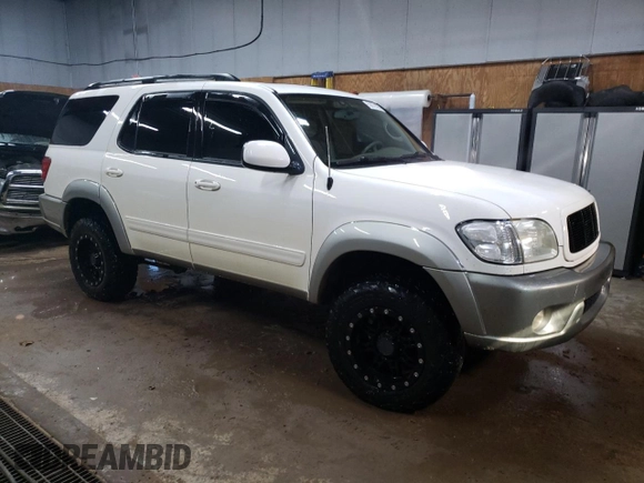 2003 Toyota Sequoia SR5 with VIN 5TDBT44A43S175878, listed as a Copart auction lot 52079195 with 240,208 mi miles and Clean Title. Bid and sale history available at DreamBid. Image 4.