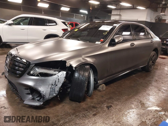 2019 Mercedes-Benz S 560 with VIN WDDUG8GB6KA457322, listed as a IAAI auction lot 41579027 with 34,312 mi miles and . Bid and sale history available at DreamBid. Image 20.