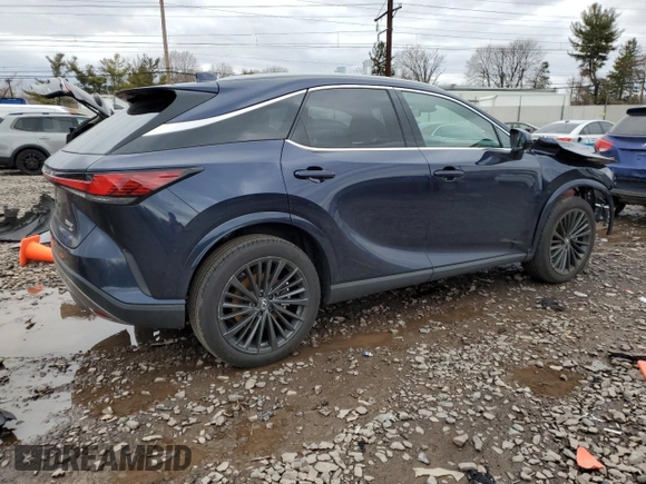 2024 Lexus RX 350 with VIN 2T2BAMCA5RC077740, listed as a Copart auction lot 47468115 with 3,752 mi miles and Salvage Title. Bid and sale history available at DreamBid. Image 3.