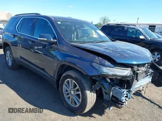 2023 Chevrolet Traverse LT with VIN 1GNEVHKW1PJ232125, listed as a IAAI auction lot 42301063 with 22,113 mi miles and . Bid and sale history available at DreamBid. Image 1.