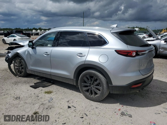 2022 Mazda CX-9 Touring Plus with VIN JM3TCBAY0N0611407, listed as a Copart auction lot 43729075 with 45,807 mi miles and Non Repairable. Bid and sale history available at carsss.com. Image 2.