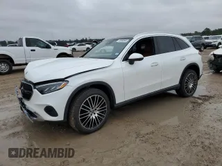 2024 Mercedes-Benz GLC with VIN W1NKM4GB0RF162662, listed as a Copart auction lot 42580565 with 0 mi miles and Salvage Title. Bid and sale history available at carsss.com. Image 1.